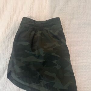 DSG Green Camouflage Athletic Shorts